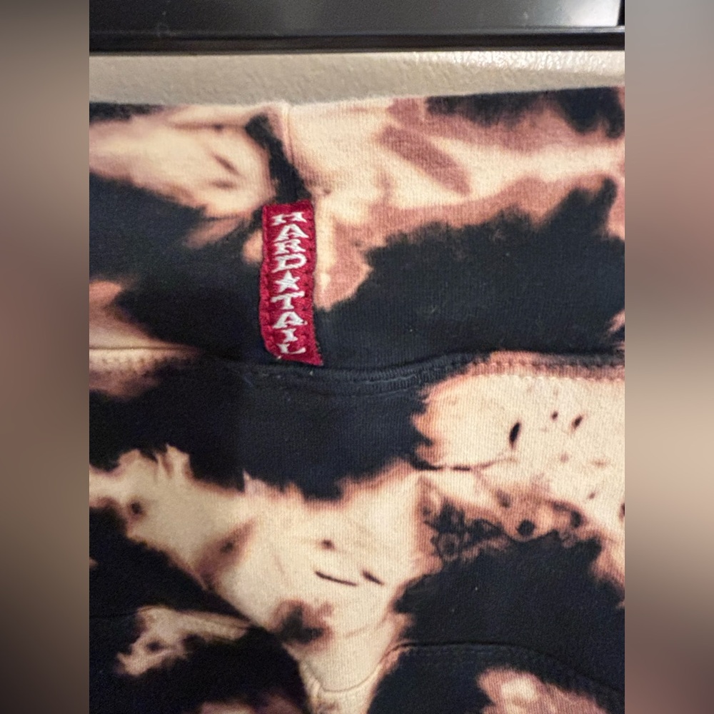Hard tail forever tie dye leggings pants large - Picture 3 of 4